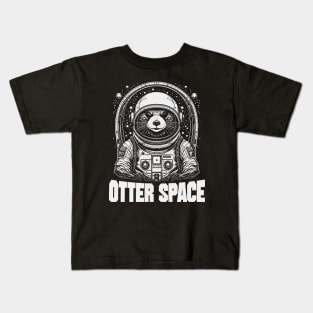 Otter space Kids T-Shirt